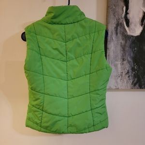 Aeropostal Kelly Green Puffer Vest 